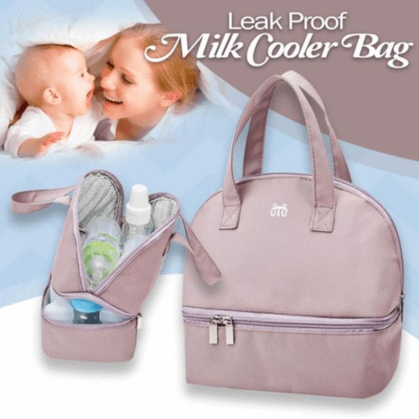 Другое детское кормление портативная сумочка многофункциональная кормянкам для кормления молоко для хранения пакета сохранения двухслойной коробки 221104