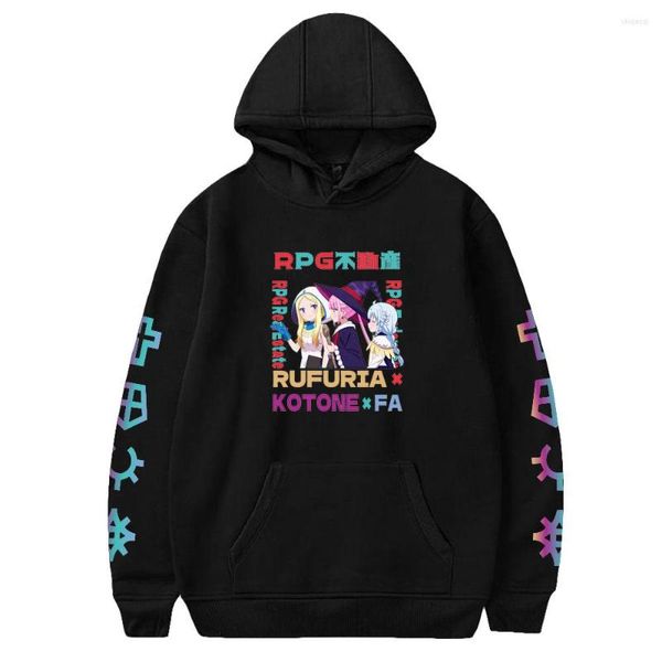 Felpe con cappuccio da uomo 2022 RPG immobiliare Anime stampa donna/uomo manica lunga felpe con cappuccio casual Harajuku abbigliamento streetwear