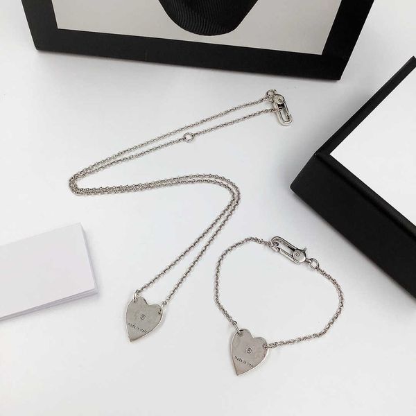 Подвесные ожерелья Top Luxury Designer Countrace Chee Chain Heart Countrapes для женщин Оригинальный дизайн отличный качественный браслет для ювелирных украшений оптом NRJ