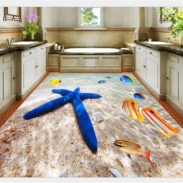 Tapetes 1 PCS PCS Soff Starfish Pedestal Tapete Banho de banho Mat Seach Contour Cozinha Banheiro Carpet Creative Creative Non Slip Floor