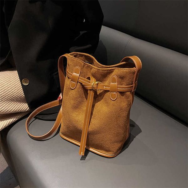 Totes Stuff Sacks Große Kapazität Vielseitige Damen-Tragetasche New Western Texture Bucket Einfache und beliebte Pendler-Schultertasche 221029