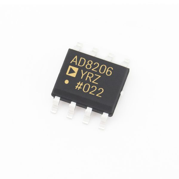 Novos circuitos integrados originais amp de suprimento ￺nico amp com sa￭da bipolar Ad8206yrz ad8206yrz-rEel ad8206yrz-reel7 ic chip SOIC-8 MCU Microcontroller