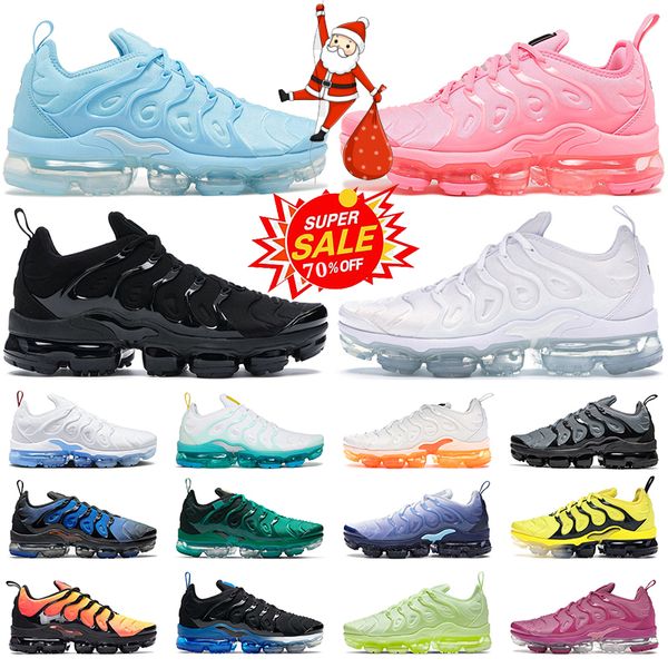 air vapormax plus tn tênis Triple Black White University Red Fresh Atlanta Orlando Magic masculino trainer