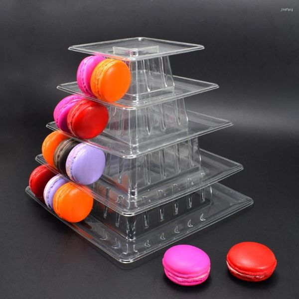 Bakeware Araçları Cupcake Tower Raf Dekorasyon Tatlıları Ekran Stand Mutfak Gadgets Noel için Yeniden Kullanılabilir Şükran Çay Partisi