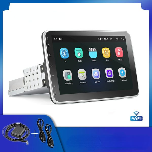 Universale 1Din Car Multimedia Player WIFI 4G Android 10 Player 9 o 10 pollici Touch Screen girevole 2 Aggiungi 32G FM Stereo Auto Car Radio