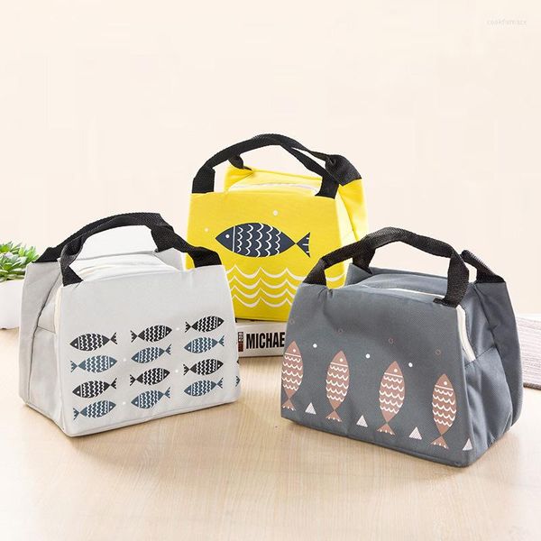 Bolsas de armazenamento Cartoon Animal Lunch Sag