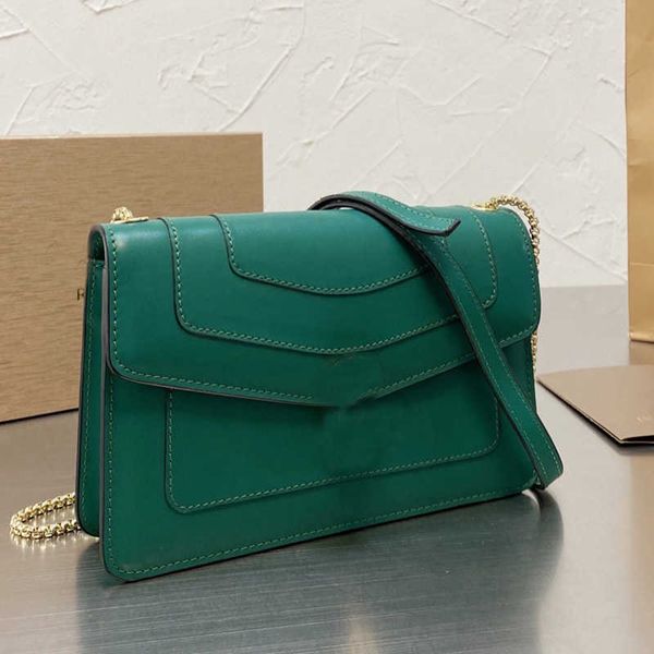 Evrak çantaları moda zinciri çanta yılan elmas hasp crossbody çanta cowhide deri omuz çantası Lady flep debriyaj haberci çantaları yüksek kaliteli el çantası