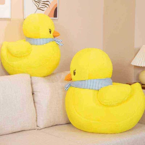 4050cm fofo Big Big Yellow Duck Plush Toys Soft Cuddly Dolls Toys For Ldren Girls Girls Christmas Gifts J220729