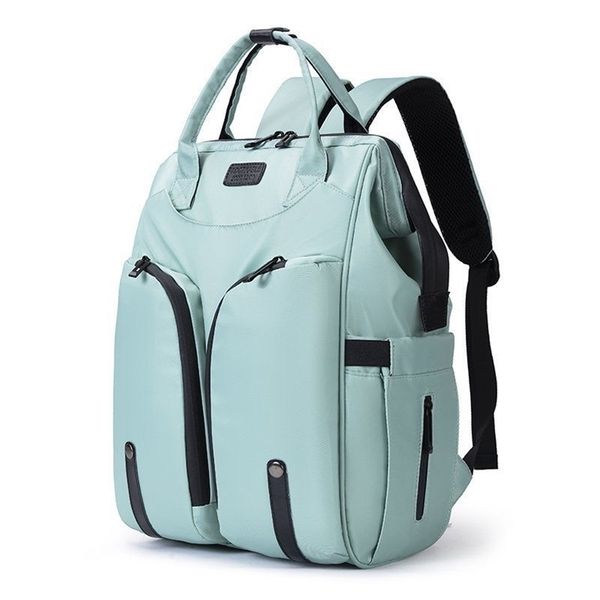 Borse per la scuola Oxford Women Backpacks multifunzione signore zaino per spalla impermeabile grande capacità Mommy baby che cambia pannolino 221105