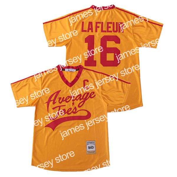 Film Futbol Pete Lafleur Jersey 16 Vince Vaughn Ortalama Joe's Dodgeball Men