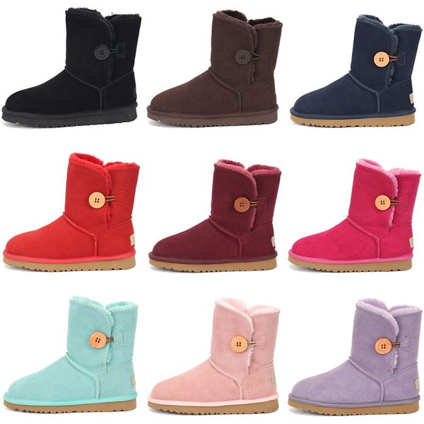 Botas quentes bootas zure tornozelo boots australiano cl￡ssico mini meia neve u5803 inverno p￪lo cheio fofo de cetim GS botas de inverno feminino uggitys