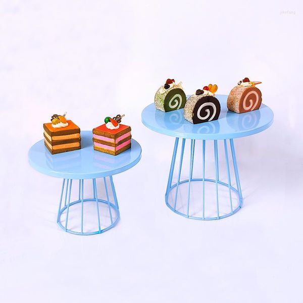 Strumenti per panetteria 2022222cupcake Crystal Metal Creative Home Grande piastra di frutta Basket Strumento di torta