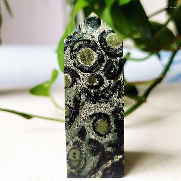 Декоративные фигурки натуральный камень павлин глаз палочка башня вуду дух медитация заживление фэн -шуй хрустальная комната