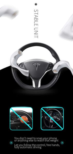 Auto Lenkrad Booster Für Tesla Modell 3 S X Y Autopilot Gegengewicht Zubehör Ring FSD Automatische Unterstützt Gewicht AP5999538308Z