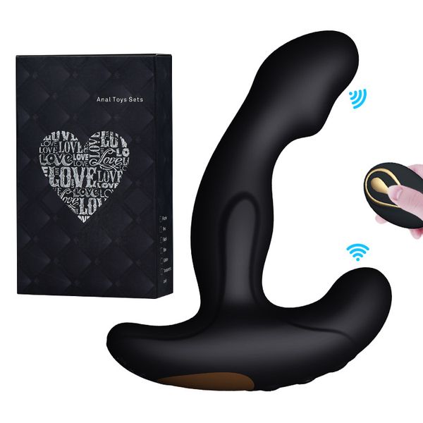 Массажные предметы дилдо вибратор Butt Plug 12 частотный анальный вагинальный стимулятор мужской массаж предстательной железы Сексуальные игрушки для мужчин.