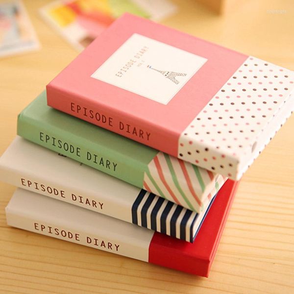 Kreatives Hardcover -Memo -Pad Notizblock Sticky Notes Kawaii Stationery Diary Notebook Office School Student Supplies Stift