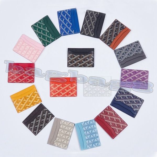 Bolsas porta-cartões de grife famosas porta-moedas SAINT SULPICE porta-moedas maison estilo moderno carteira masculina moedas pele de carneiro mini porta-chaves compartimento interno com caixa