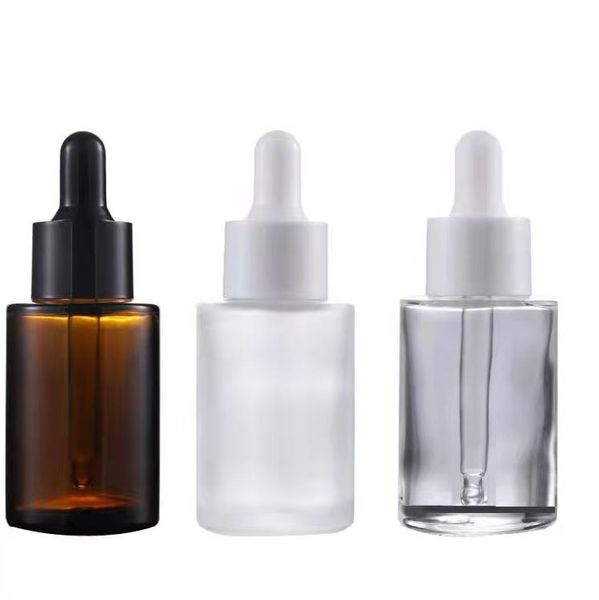 Garrafas de perfume essencial de óleo de vidro de 30 ml