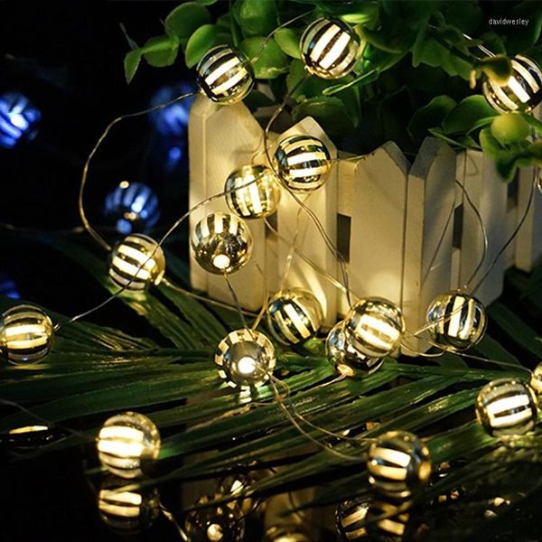 Lichterketten, Weihnachtsbeleuchtung, marokkanische Lichterkette, kleine Farbe, wasserdicht, warm, Mädchen, Herz, LED, Batterie, Kugel, Dekoration, Garten