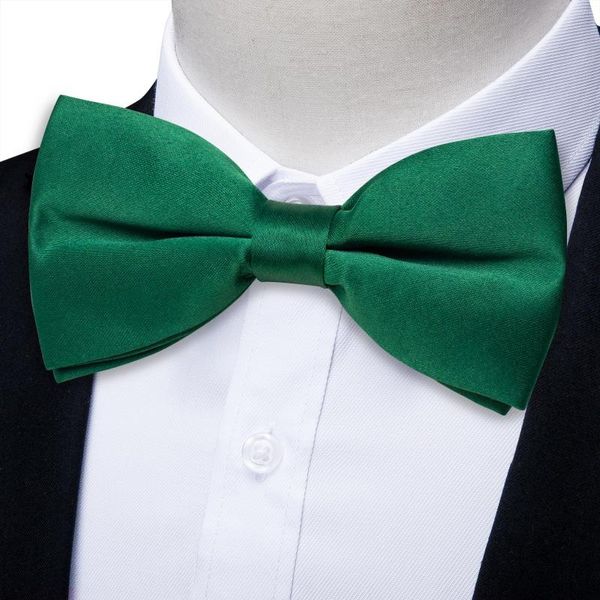 Bow bağları klasik baba ve oğul kravat düğün çimen yeşil bowties erkekler erkek gömlek yelek kravat festivali resmi elbise aksesuarları