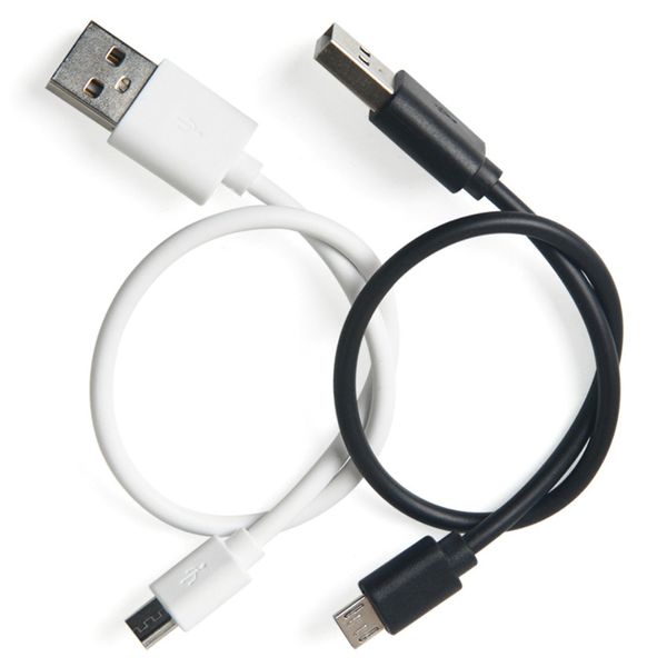 Cavo USB corto per caricabatterie dati tipo C Micro cavo di ricarica veloce 25CM per Xiaomi Mi 10 Samsung S8 Huawei cavi per telefoni cellulari