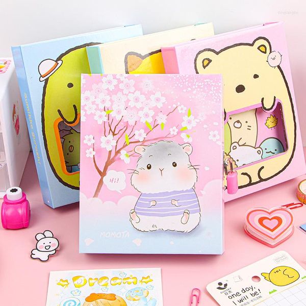 Chen Lin Kawaii Cartoon Diario Libro Forniture di cancelleria per la scuola Quaderno con serratura per studenti Regalo di compleanno per album per bambini