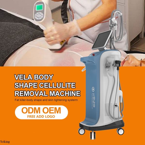 Vela RF Ausr￼stung K￶rperschleiftmaschine 940 nm Infrarot Licht Vakuumfrequenz Kavitation Roller Massaget Form Fettentfernung Haut Straffung zum Verkauf zum Verkauf