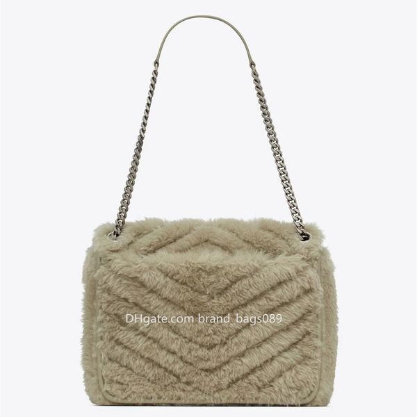 9A Qualität 2022 Designer Mode Flauschige Tasche Neue Herbst Und Winter Kaninchen Haar Umhängetasche Voll Echtes Leder Innen Coney Weiche Unterarm Brieftasche Mit Original Box