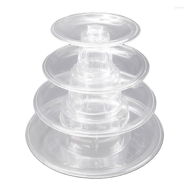 Bakeware Tools 2022 Macaron Display Stand Cake Cupcake Tower Macaroon Carousel Rack para festa de aniversário de casamento