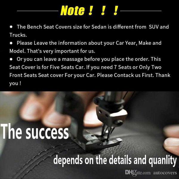 Acess￳rios para interiores da Universal Fit Car Capas de assento para sedan PU couro auxiliar cinco assentos completos capa de assento de projeto para SUV BM003