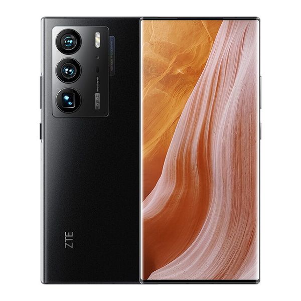 Original Vivo ZTE Axon 40 Ultra 5G Mobiltelefon 12 GB RAM 256 GB ROM Snapdragon 8 Gen1 64,0 MP NFC 5000 mAh Android 6,8 Zoll vollständig gebogener Bildschirm Fingerabdruck-ID Gesicht Smart-Handy