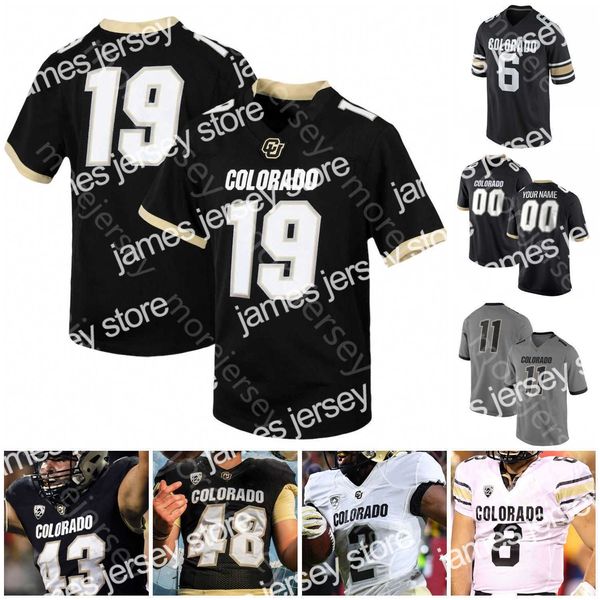 Fußballtrikots Colorado Buffaloes Fußballtrikot NCAA College La'Vontae Laviska Shenault Jr. Phillip Lindsay Jarek Broussard Brendon Lewis Ashaad Clayton