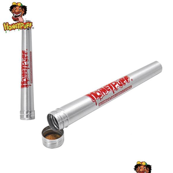 Altri accessori per fumatori Honeypuff Tubo metallico in alluminio Doob per cartine di diverse dimensioni Odore ermetico Sigillante Cono Smoking Ac Dh6Ht