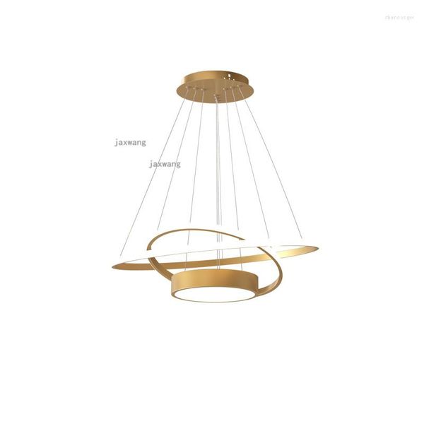 Lampadari Nordic Light Luxury Restaurant Lampadario a soffitto Camera da letto moderna Lampade a sospensione Decorazioni a LED Loft Apparecchi a sospensione