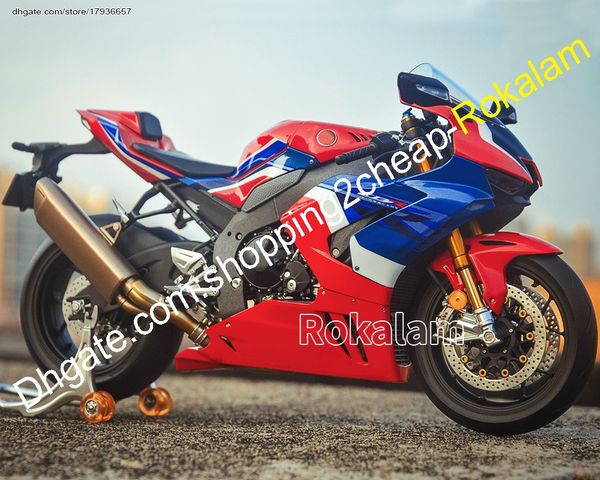 Per Honda Carene CBR1000RR-R Fireblade 2020 2021 2022 CBR1000RR R 20 21 22 Rosso Blu Parti Moto Kit Carenatura Stampaggio Ad Iniezione