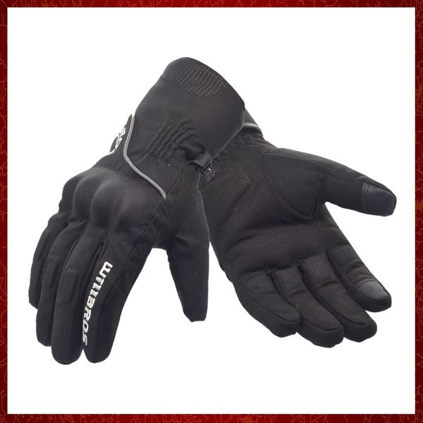 Guanti Moto Riscaldati Inverno Caldo Moto Motocross Sci Viaggi Uomo Donna Touch Screen Impermeabile Antivento Willbros Luvas Racing Riding Ciclismo Guanti riscaldanti