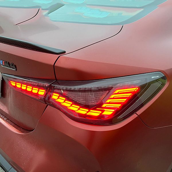 Für BMW M4 Auto Rücklicht Led-leuchten 425I 430I Streamer Blinker Dynamische Bremse Lauf Parkplatz Reverse Nebel Schwanz Lampe