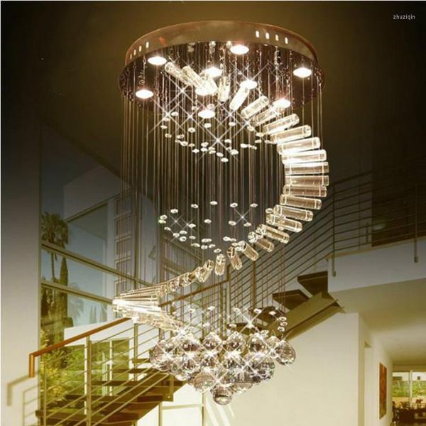 Lustres de cristal moderno loft tradicional lustre art déco com gu10 9 luzes para sala de estar quarto el lobby barra de lojas