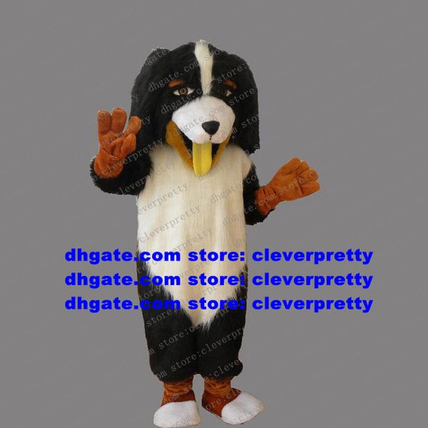 Mascote figurino spaniel basset hound dachshund beagle sheepdog cão personagem comemore souvenir conferência foto zx324