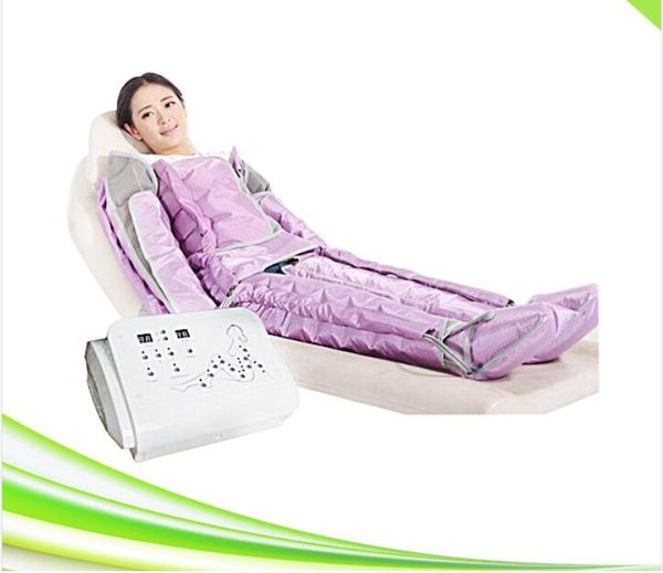 28PCS Airbags Massageador de vácuo Slim Pressoterapia Linfática Linfatic Suit System Spa Salon Clínica Use Máquina