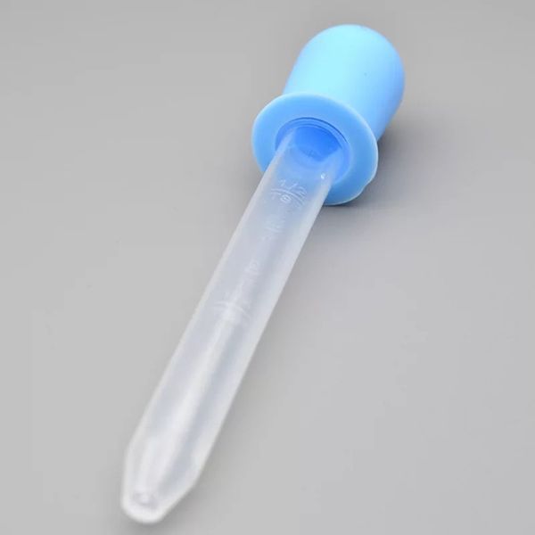 Contagocce per liquidi Pipette in silicone e plastica Trasferimento punta per bulbo contagocce Bambini che producono caramelle Utensili da cucina MJ1079