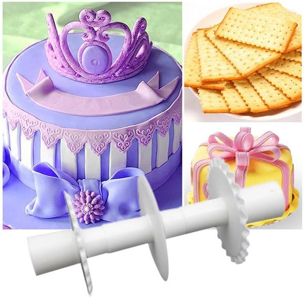 Разрыхлитель 3 стиль стиль цветочный граница ленточная лента роликовые резинки торт декор сахар резак