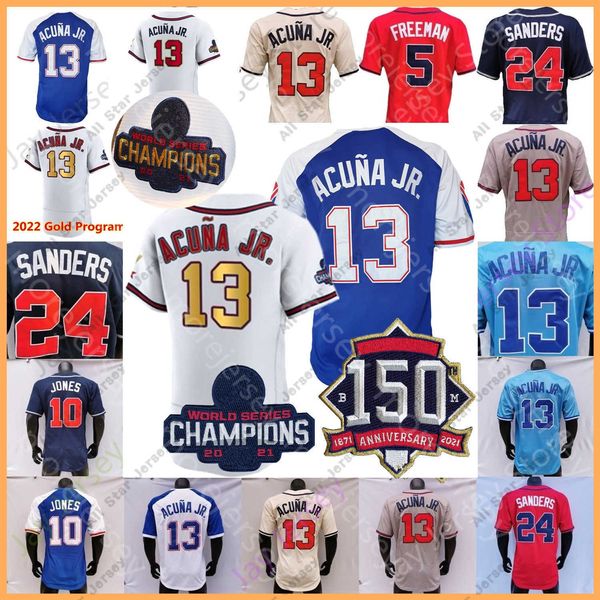 Baseball-Trikots WS Cano Jersey Vaughn Grissom Spencer Strider Michael Harris II Ozzie Albies Ronald Acuna Jr. Matt Olson Dansby Swanson Austin Riley Max