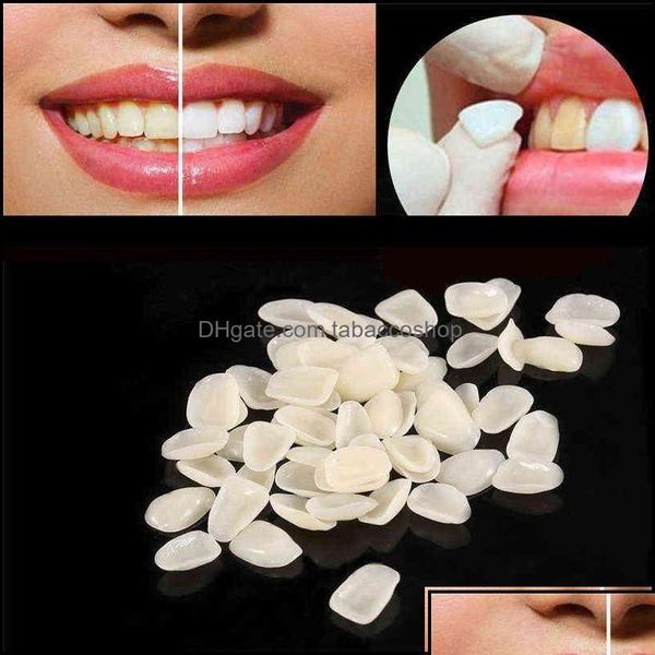 Diğer Etkinlik Partisi Malzemeleri 70pcs/Torba Dental Trathin Reçine Diş Kaplamaları Anterior A1 A2 Geçici Crown De OT4ie