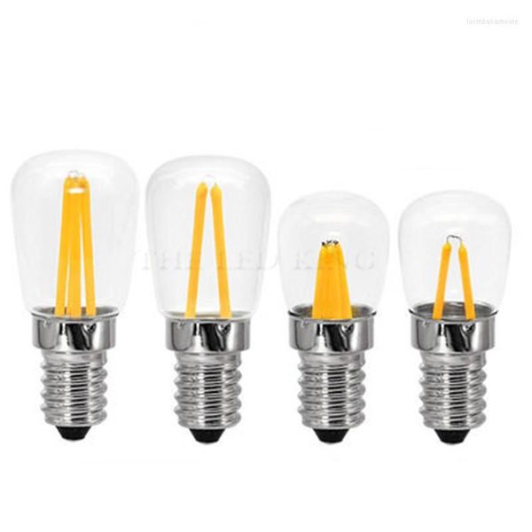 Mini geladeira leve e14 lâmpada LED 9W COB GLASS DIMMÁVEL AC 220V Spotlight Bulbs Freezer Fridge Chandelier