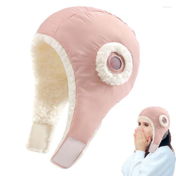 Bandane Cappello Ushanka invernale Cappello caldo super leggero spesso con paraorecchie Paraorecchie regolabile russo per uomo Donna Sci Pattinaggio