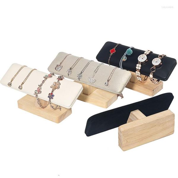 Sacchetti per gioielli Display Organizzatore per orologi Porta bracciale Porta fascia per capelli Supporto portatile per elastici in velluto