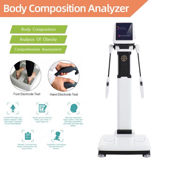 Equipamento de analisador de composição do corpo de diagnóstico de pele para o teste de composição de gordura humana para a saúde do teste de análise do corpo.