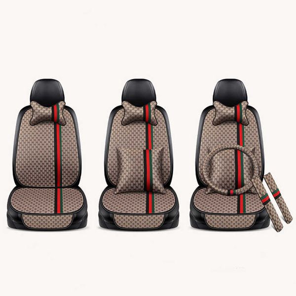 Coprisedili per auto 3 colori Cuscino lombare Collo Cintura Volante Accessori universali T221110