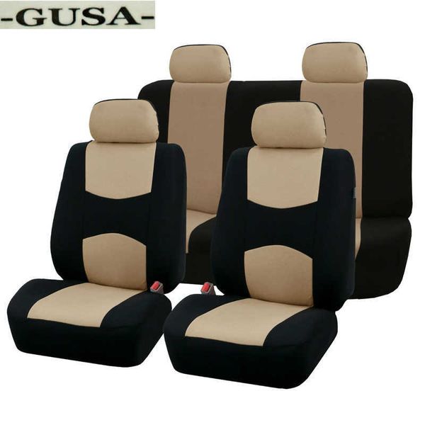 Capas de assento de carro Capas de assento de pano de luxo para Dacia Duster Dokker Daewoo Lanos Matiz Nexia Automobiles Capa de assento Automóvel T2221110